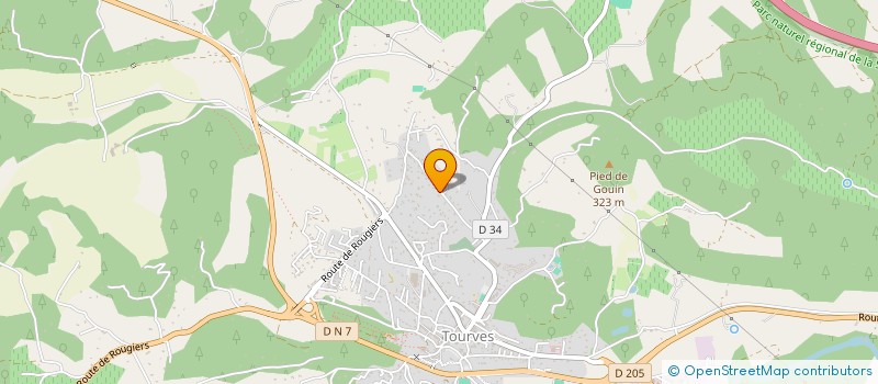 localisation de l'entreprise MONSIEUR JEAN-JACQUES MAHIEUX  TOURVES