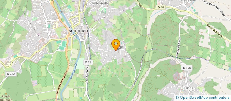 localisation de l'entreprise MONSIEUR JEAN-JACQUES MANNARINI  SOMMIERES