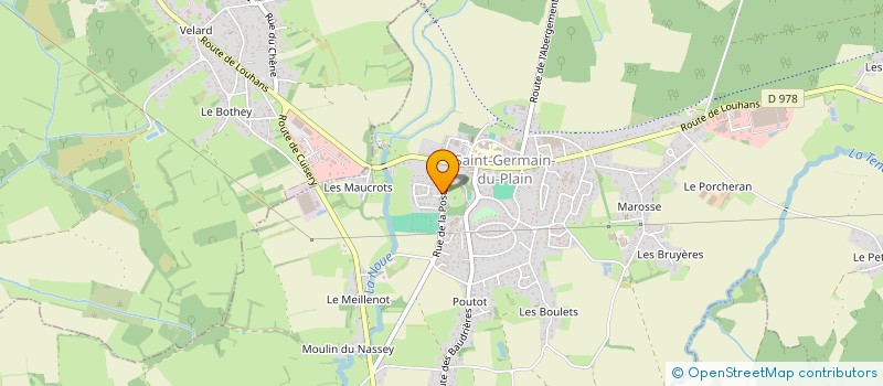 localisation de l'entreprise MONSIEUR JEAN-JACQUES MARECHAL à SAINT-GERMAIN-DU-PLAIN
