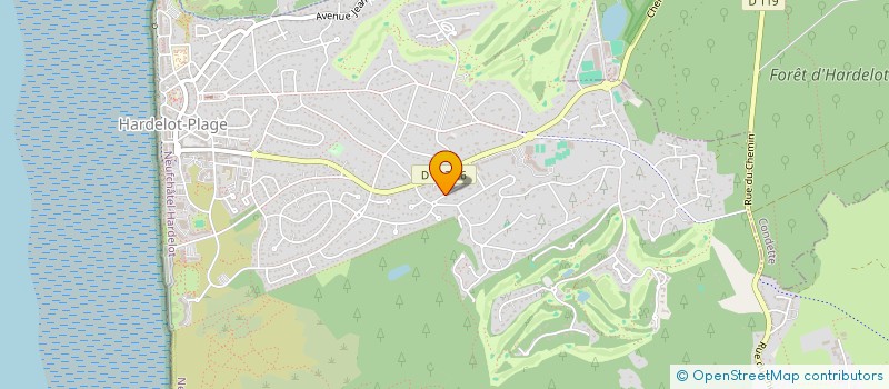 localisation de l'entreprise MONSIEUR JEAN-JACQUES MARLIERE  NEUFCHATEL-HARDELOT