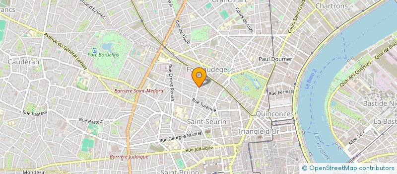 localisation de l'entreprise MONSIEUR JEAN-JACQUES MATHAN  BORDEAUX