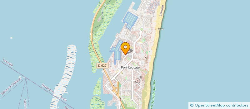 localisation de l'entreprise MONSIEUR JEAN JACQUES MAYOL  LEUCATE