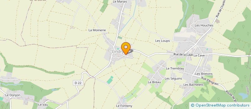 localisation de l'entreprise MONSIEUR JEAN JACQUES MERLAN  LINDRY