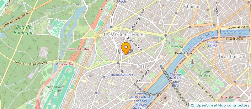 localisation de l'entreprise MONSIEUR JEAN-JACQUES MEZIERE  PARIS