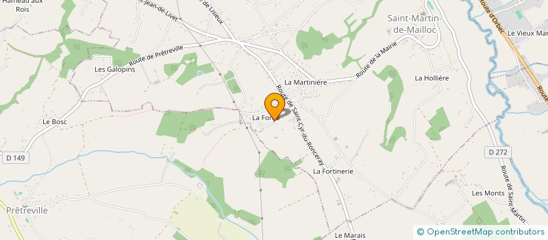 localisation de l'entreprise MONSIEUR JEAN-JACQUES MICHEL à SAINT-MARTIN-DE-MAILLOC
