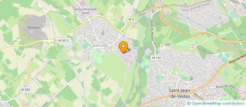 localisation de l'entreprise MONSIEUR JEAN JACQUES MILIAN  MOULIN-MAGE