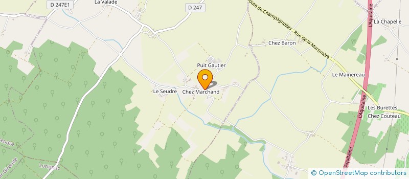 localisation de l'entreprise MONSIEUR JEAN-JACQUES MILLET à CHAMPAGNOLLES