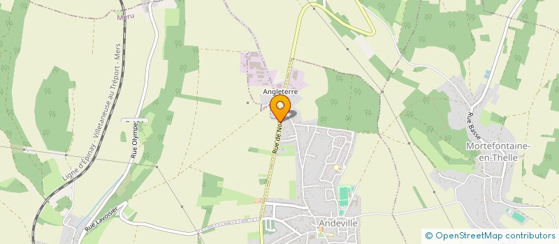 localisation de l'entreprise MONSIEUR JEAN-JACQUES MILOCHE  ANDEVILLE