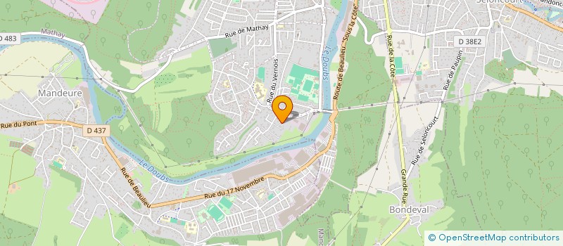 localisation de l'entreprise MONSIEUR JEAN JACQUES MISCHLER  VALENTIGNEY