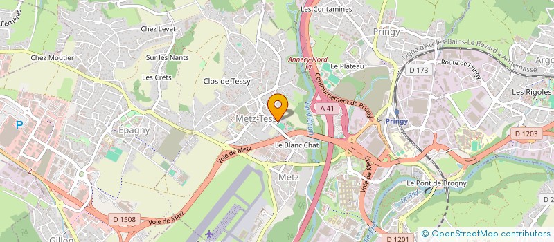 localisation de l'entreprise MONSIEUR JEAN-JACQUES MOCCI à ANNECY