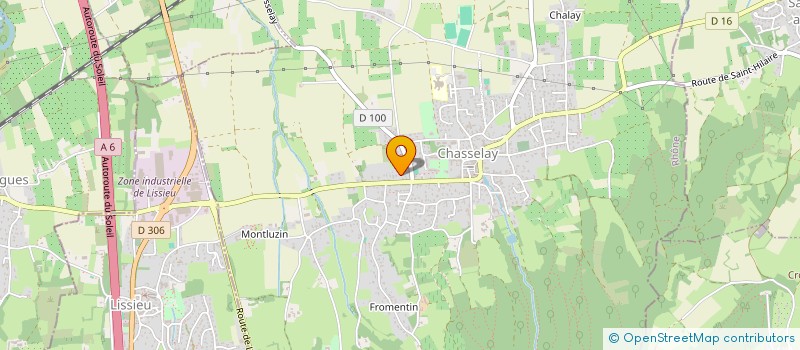 localisation de l'entreprise MONSIEUR JEAN-JACQUES MORIN  CHASSELAY