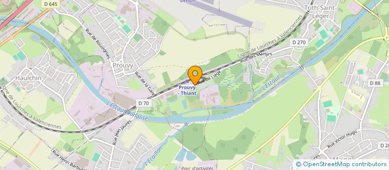 localisation de l'entreprise MONSIEUR JEAN-JACQUES MUSY  PROUVY