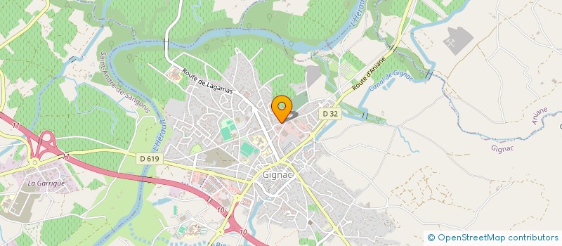 localisation de l'entreprise MONSIEUR JEAN-JACQUES ORANGE à GIGNAC