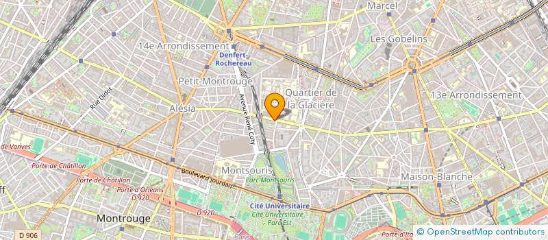 localisation de l'entreprise MONSIEUR JEAN JACQUES PACOME  PARIS