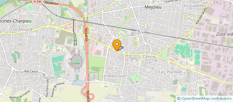 localisation de l'entreprise MONSIEUR JEAN-JACQUES PALTHEY  MEYZIEU