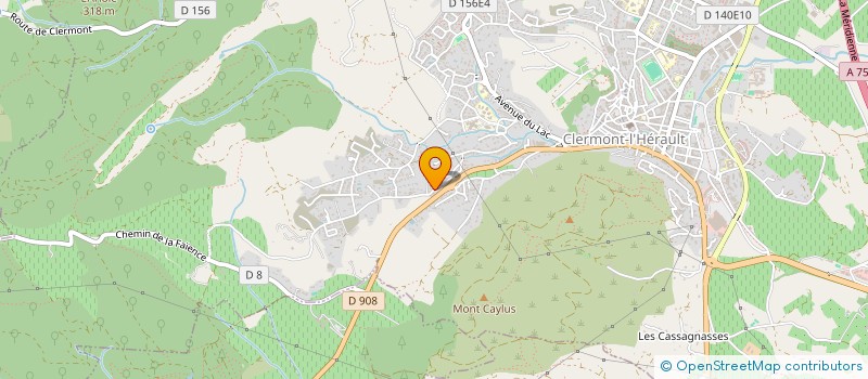 localisation de l'entreprise MONSIEUR JEAN-JACQUES PAQUELET  CLERMONT-L'HERAULT