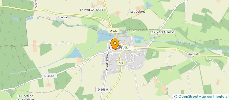 localisation de l'entreprise MONSIEUR JEAN-JACQUES PARIS à THIRON-GARDAIS