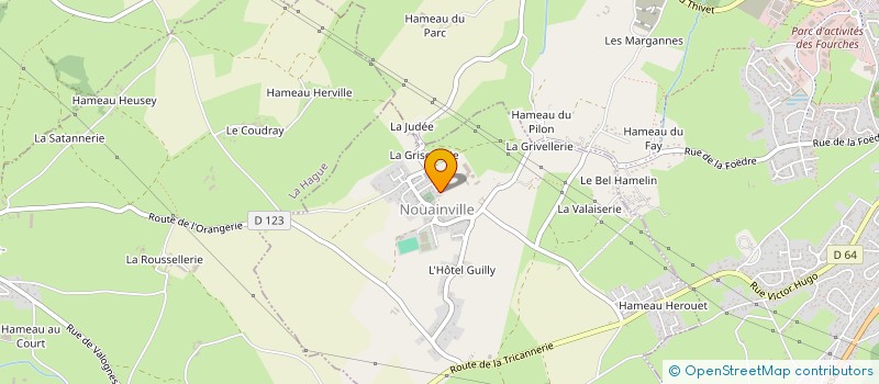 localisation de l'entreprise MONSIEUR JEAN-JACQUES PATUREAU  NOUAINVILLE