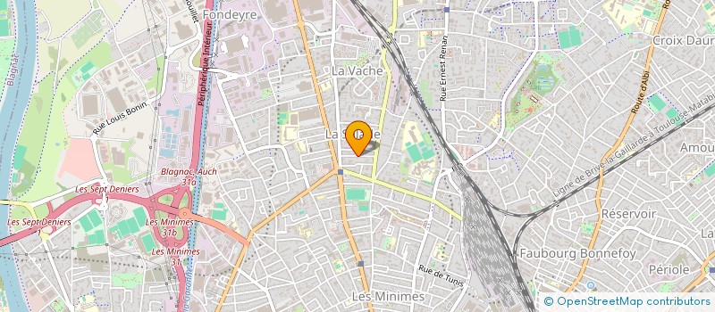 localisation de l'entreprise MONSIEUR JEAN-JACQUES PEREZ  ROUFFIAC-TOLOSAN