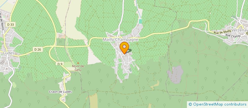 localisation de l'entreprise MONSIEUR JEAN-JACQUES PHAL  MAILLY-CHAMPAGNE