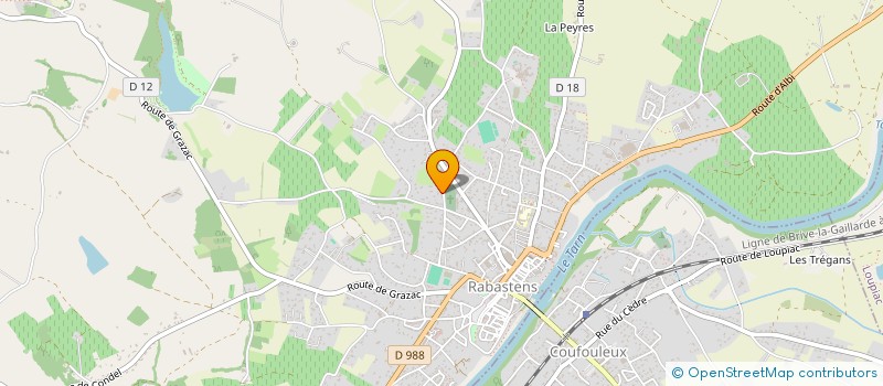 localisation de l'entreprise MONSIEUR JEAN-JACQUES PINAFFO  LOUPIAC