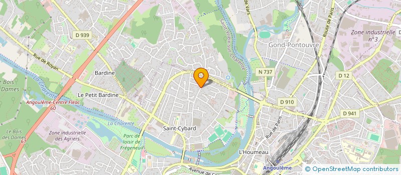 localisation de l'entreprise MONSIEUR JEAN-JACQUES PITCHO  ANGOULEME