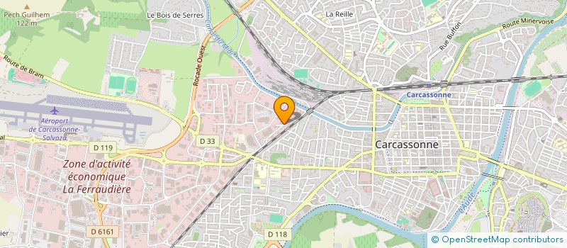 localisation de l'entreprise MONSIEUR JEAN-JACQUES POIRSON  CARCASSONNE