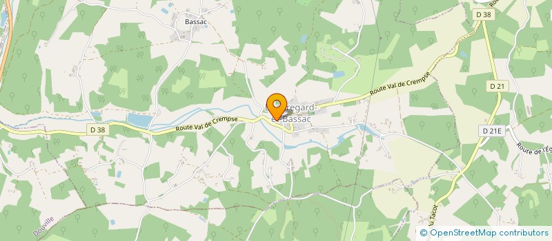 localisation de l'entreprise MONSIEUR JEAN-JACQUES POMMIER  BEAUREGARD-ET-BASSAC