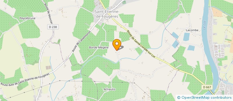 localisation de l'entreprise MONSIEUR JEAN-JACQUES PONS  MONTASTRUC