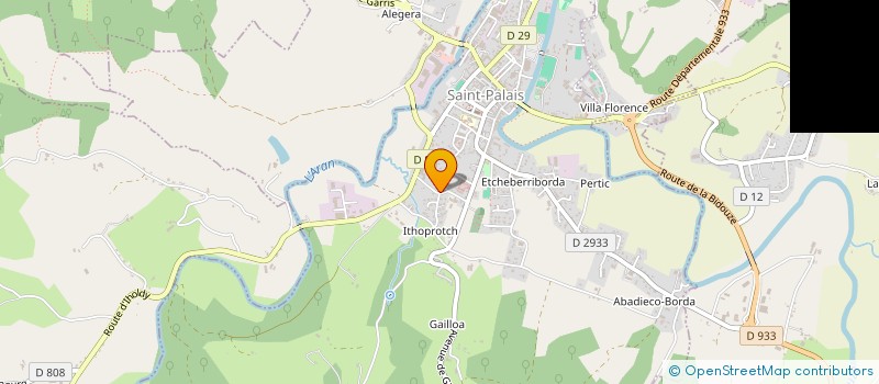 localisation de l'entreprise MONSIEUR JEAN-JACQUES PREBENDE  GABAT