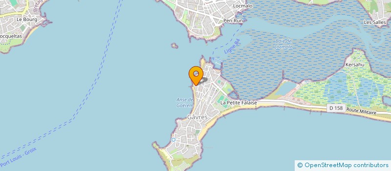 localisation de l'entreprise MONSIEUR JEAN JACQUES PREVOT  GAVRES