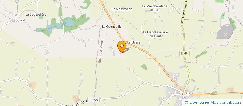 localisation de l'entreprise MONSIEUR JEAN-JACQUES QUENTIN  SAVIGNY-LE-VIEUX