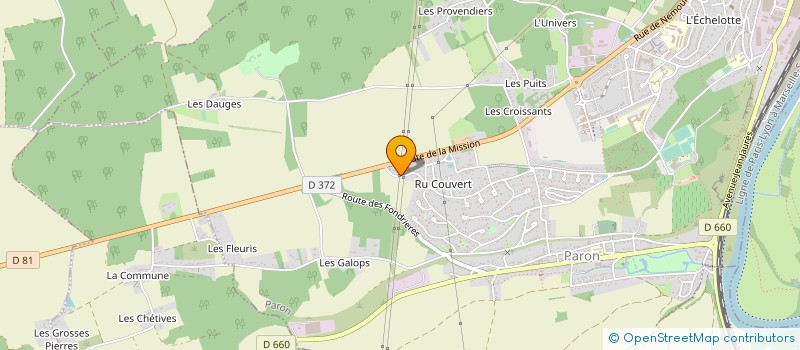 localisation de l'entreprise MONSIEUR JEAN-JACQUES RAGON  PARON