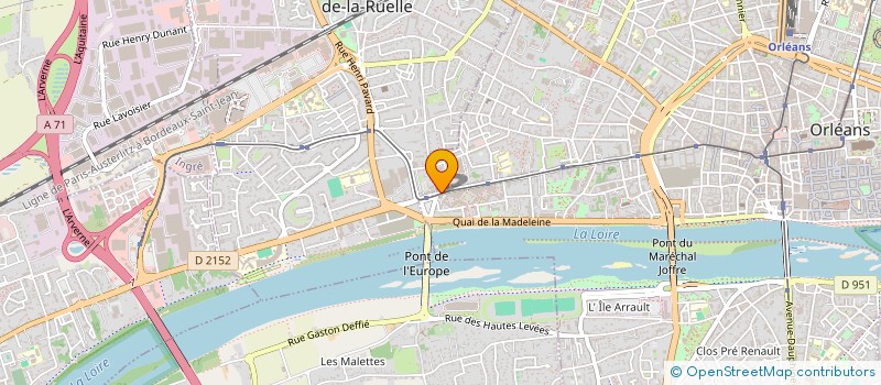localisation de l'entreprise MONSIEUR JEAN-JACQUES RAYNAUD à ORLEANS