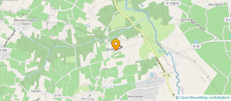 localisation de l'entreprise MONSIEUR JEAN-JACQUES REY  PERISSAC