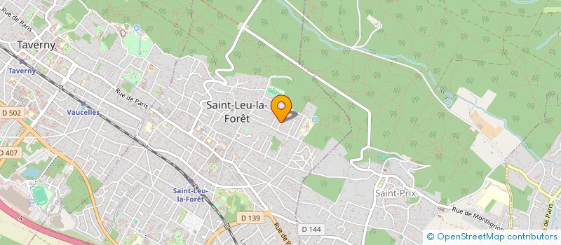 localisation de l'entreprise MONSIEUR JEAN-JACQUES ROSIER à SAINT-LEU-LA-FORET