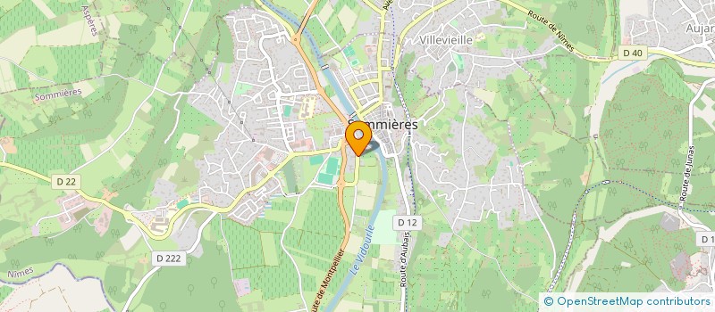 localisation de l'entreprise MONSIEUR JEAN-JACQUES ROUSSET  SOMMIERES