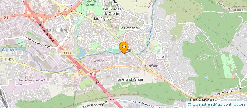 localisation de l'entreprise MONSIEUR JEAN-JACQUES ROUVIER à LES PENNES-MIRABEAU