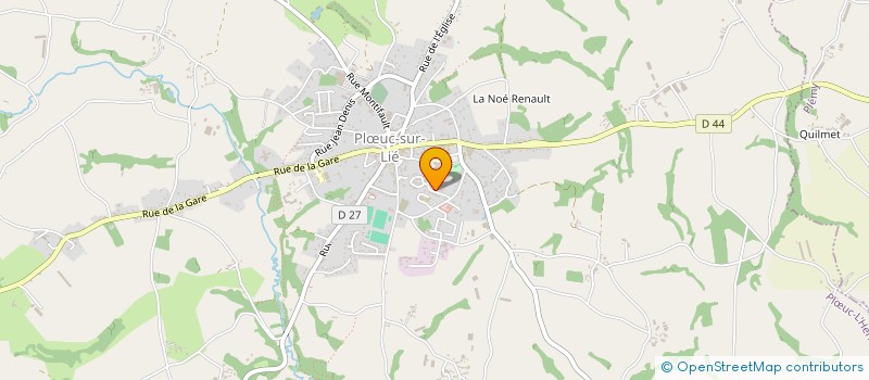 localisation de l'entreprise MONSIEUR JEAN-JACQUES ROUYER à PLOEUC-L'HERMITAGE