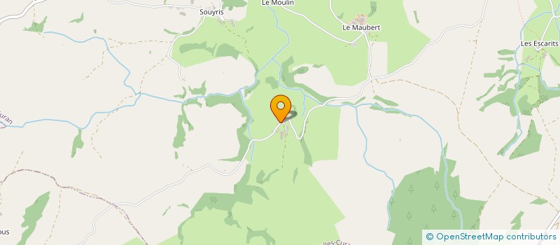 localisation de l'entreprise MONSIEUR JEAN-JACQUES SALES  SALLES-CURAN