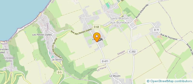 localisation de l'entreprise MONSIEUR JEAN-JACQUES SANSON  SAINT-MARTIN-AUX-BUNEAUX