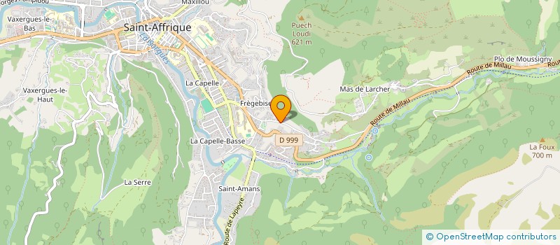 localisation de l'entreprise MONSIEUR JEAN-JACQUES SAYSSET  SAINT-AFFRIQUE