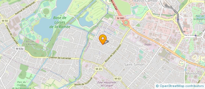 localisation de l'entreprise MONSIEUR JEAN-JACQUES SENS à TOULOUSE