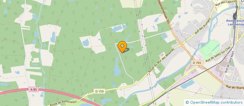 localisation de l'entreprise MONSIEUR JEAN-JACQUES SILBERSTEIN  PRUNIERS-EN-SOLOGNE