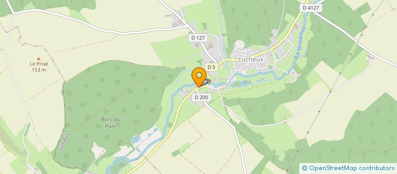 localisation de l'entreprise MONSIEUR JEAN-JACQUES TEMPET  LUCHEUX