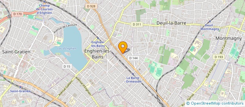 localisation de l'entreprise MONSIEUR JEAN-JACQUES THOMINE à MONTMORENCY