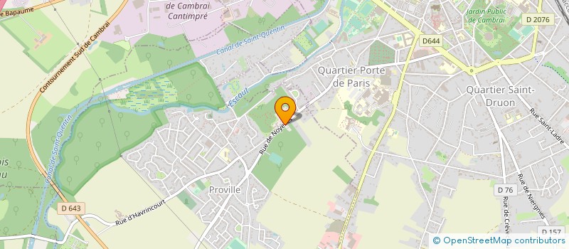 localisation de l'entreprise MONSIEUR JEAN JACQUES TIRLO  PROVILLE