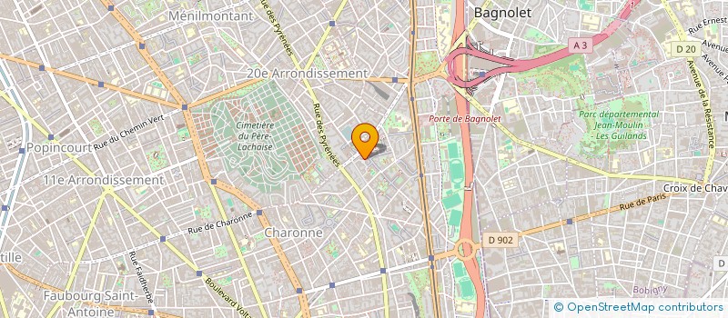 localisation de l'entreprise MONSIEUR JEAN-JACQUES VALENTIN  PARIS