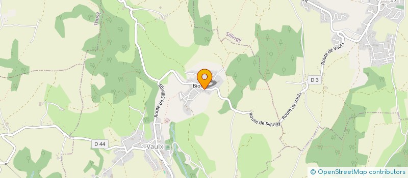 localisation de l'entreprise MONSIEUR JEAN JACQUES VERNEY  VAULX