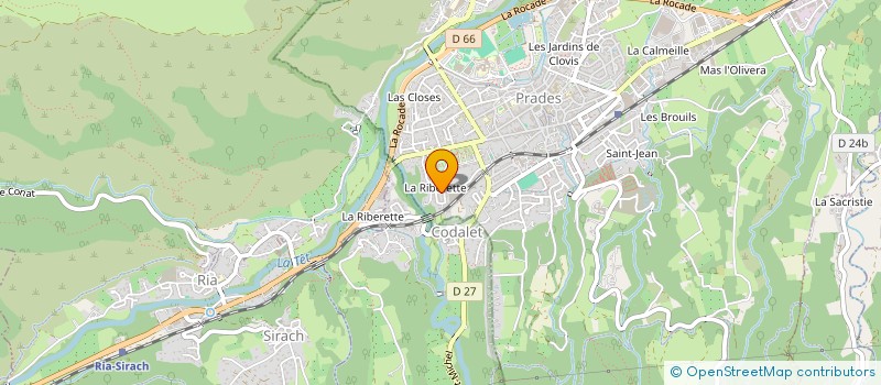 localisation de l'entreprise MONSIEUR JEAN JACQUES VILACECA  MOSSET